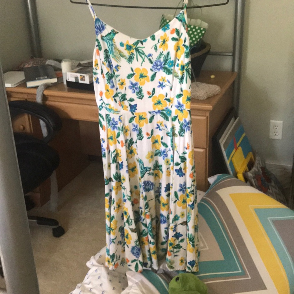 Beautiful white sundress